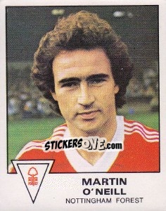 Figurina Martin O'Niell - UK Football 1979-1980 - Panini