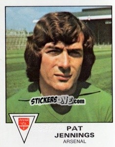 Figurina Pat Jennings - UK Football 1979-1980 - Panini