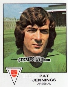 Figurina Pat Jennings - UK Football 1979-1980 n. 4 - Panini