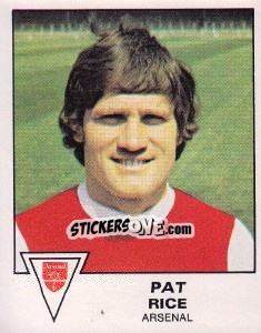 Cromo Pat Rice - UK Football 1979-1980 - Panini