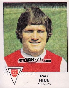 Sticker Pat Rice - UK Football 1979-1980 n. 5 - Panini