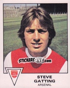 Sticker Steve Gatting - UK Football 1979-1980 n. 7 - Panini