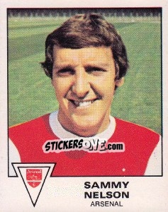 Cromo Sammy Nelson - UK Football 1979-1980 - Panini
