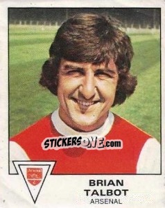Figurina Brian Talbot - UK Football 1979-1980 - Panini