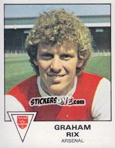 Cromo Graham Rix - UK Football 1979-1980 - Panini