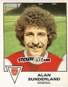 Cromo Alan Sunderland - UK Football 1979-1980 - Panini