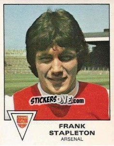 Sticker Frank Stapleton - UK Football 1979-1980 n. 17 - Panini