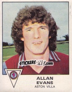 Sticker Allan Evans - UK Football 1979-1980 - Panini
