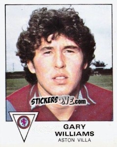 Figurina Gary Williams - UK Football 1979-1980 - Panini