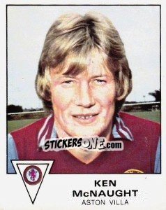 Sticker Ken McNaught - UK Football 1979-1980 n. 25 - Panini