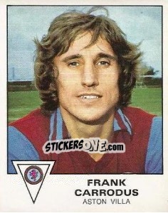 Figurina Frank Carrodus - UK Football 1979-1980 n. 27 - Panini