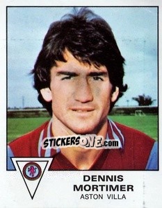 Sticker Dennis Mortimer - UK Football 1979-1980 n. 28 - Panini