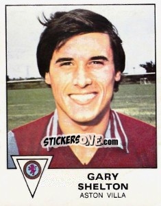 Sticker Gary Shelton - UK Football 1979-1980 - Panini