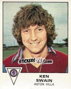 Figurina Ken Swain - UK Football 1979-1980 - Panini
