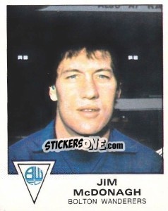 Figurina Jim McDonagh - UK Football 1979-1980 - Panini