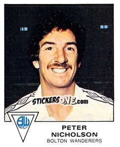 Cromo Peter Nicholson - UK Football 1979-1980 n. 39 - Panini