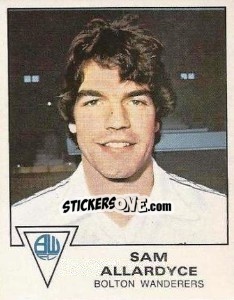 Sticker Sam Allardyce - UK Football 1979-1980 n. 41 - Panini