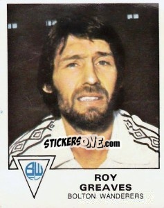 Sticker Roy Greaves - UK Football 1979-1980 - Panini