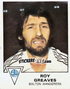 Sticker Roy Greaves - UK Football 1979-1980 n. 44 - Panini