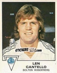 Figurina Len Catello - UK Football 1979-1980 - Panini