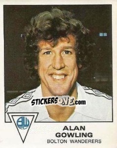 Sticker Alan Gowling - UK Football 1979-1980 n. 48 - Panini