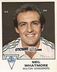 Figurina Neil Whatmore - UK Football 1979-1980 - Panini