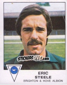 Sticker Eric Steele - UK Football 1979-1980 n. 55 - Panini