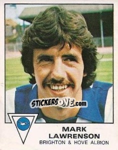 Cromo Mark Lawrenson - UK Football 1979-1980 n. 58 - Panini
