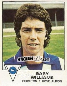 Figurina Gary Williams - UK Football 1979-1980 - Panini