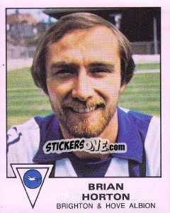Sticker Brian Horton - UK Football 1979-1980 n. 61 - Panini