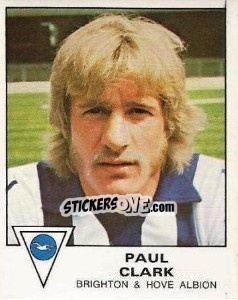 Figurina Paul Clark - UK Football 1979-1980 - Panini
