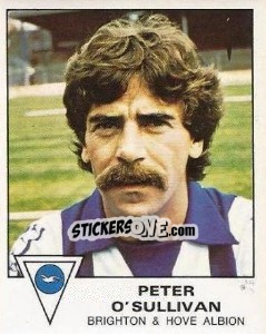 Cromo Peter O'Sullivan - UK Football 1979-1980 - Panini