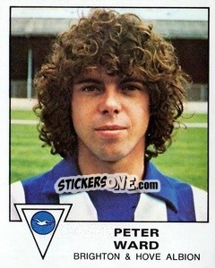 Sticker Peter Ward - UK Football 1979-1980 - Panini