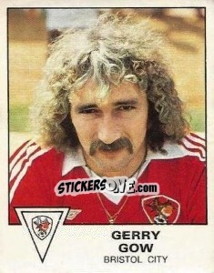 Figurina Gerry Gow - UK Football 1979-1980 n. 77 - Panini