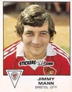 Cromo Jimmy Mann - UK Football 1979-1980 - Panini
