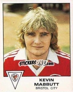 Figurina Kevin Mabbutt - UK Football 1979-1980 - Panini