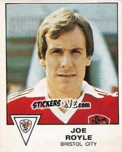 Sticker Joe Royle - UK Football 1979-1980 n. 83 - Panini