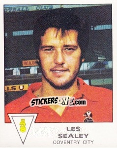 Sticker Les Sealey - UK Football 1979-1980 - Panini
