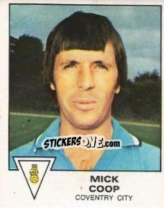 Cromo Mick Coop - UK Football 1979-1980 - Panini