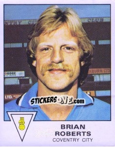 Cromo Brian Roberts - UK Football 1979-1980 - Panini