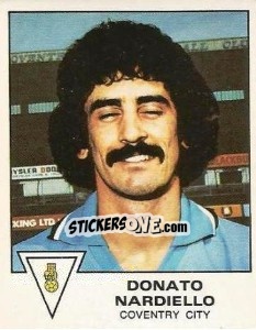 Sticker Donato Nardiello - UK Football 1979-1980 - Panini