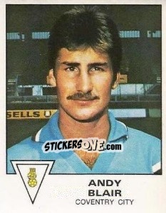 Sticker Andy Blair - UK Football 1979-1980 - Panini