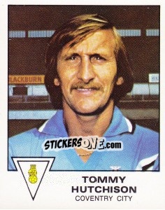 Sticker Tommy Hutchison - UK Football 1979-1980 - Panini