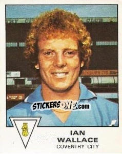 Figurina Ian Wallice - UK Football 1979-1980 - Panini