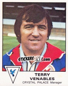 Sticker Terry Venables - UK Football 1979-1980 - Panini