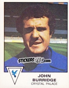 Figurina John Burridge - UK Football 1979-1980 - Panini