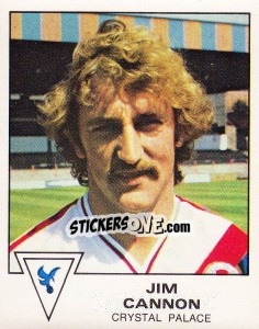 Figurina Jim Cannon - UK Football 1979-1980 - Panini