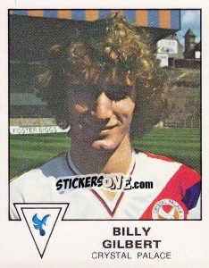 Figurina Billy Gilbert - UK Football 1979-1980 - Panini