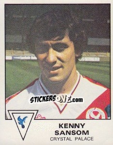 Sticker Kenny Sansom - UK Football 1979-1980 - Panini