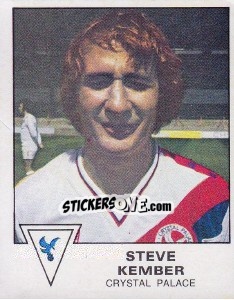 Sticker Steve Kember - UK Football 1979-1980 - Panini